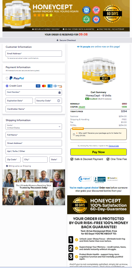 HoneyCept  Order Now